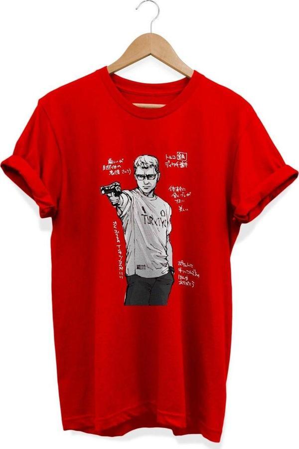 Remonz Paris Olimpiyat Oyunları Yusuf Dikeç Türkiye Milli Takımı Baskılı T-Shirt Regular Fit - Image 1