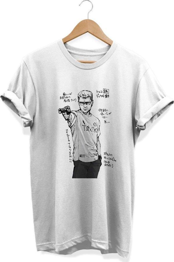 Remonz Paris Olimpiyat Oyunları Yusuf Dikeç Türkiye Milli Takımı Baskılı T-Shirt Regular Fit - Image 1