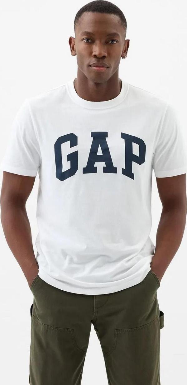 GAP 856659003 V-Everyday Soft Basic Logo T Erkek Tişört - Image 1