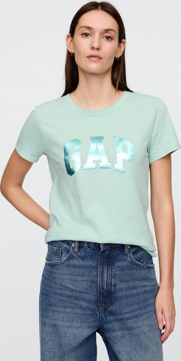 GAP 729555013 V-Ss Logo Classic Tee Kadın Tişört - Image 1
