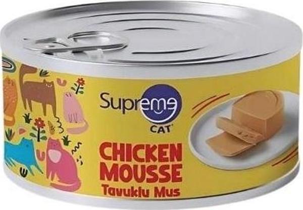 Supreme Cat Püre Tavuklu Yetişkin Konserve Kedi Maması 85 Gr - Image 1