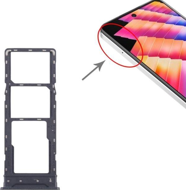 iNfinix Hot 30 Play Uyumlu Sim Kart Tepsisi Silver - Image 1