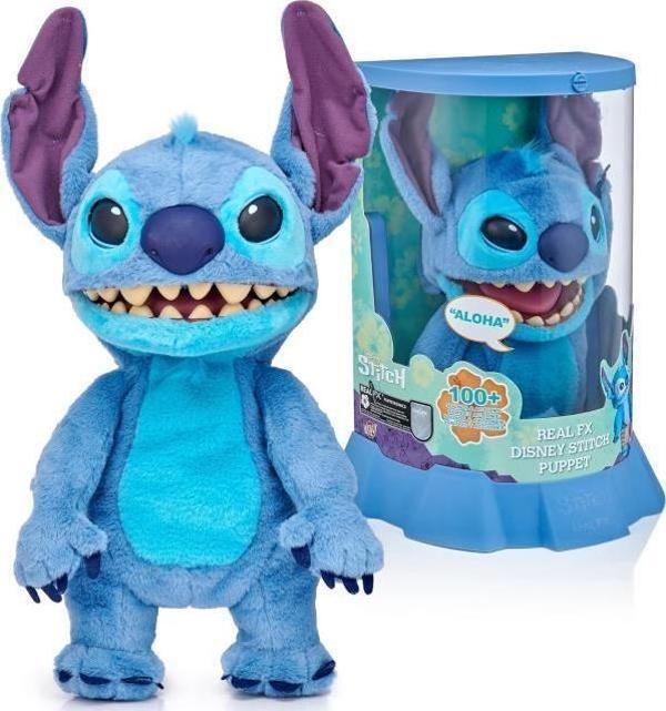 Disney Real FX Stitch 46 CM Elektronik Kukla - Image 1