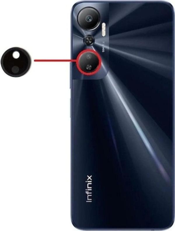infinix Hot 20 Uyumlu Kamera Camı Full - Image 1