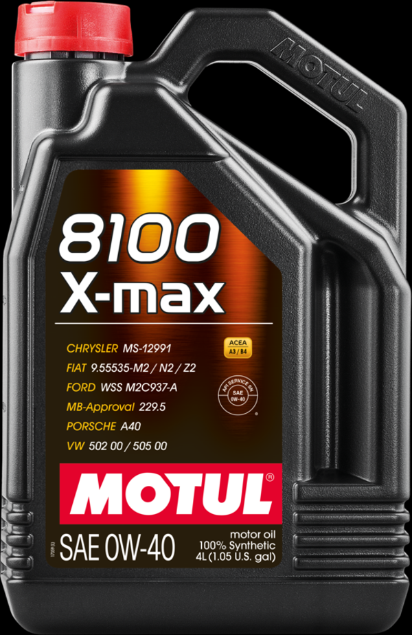 MOTUL 8100 X-MAX 0W-40 4L - Image 1