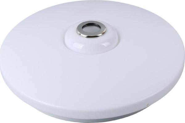Ayt Poweramster PM-27331 Beyaz 34x9 Cm 24 Watt Bluetooth Hoparlörlü Tavan Aydınlatma Ses Bombası Hoparlör - Image 1