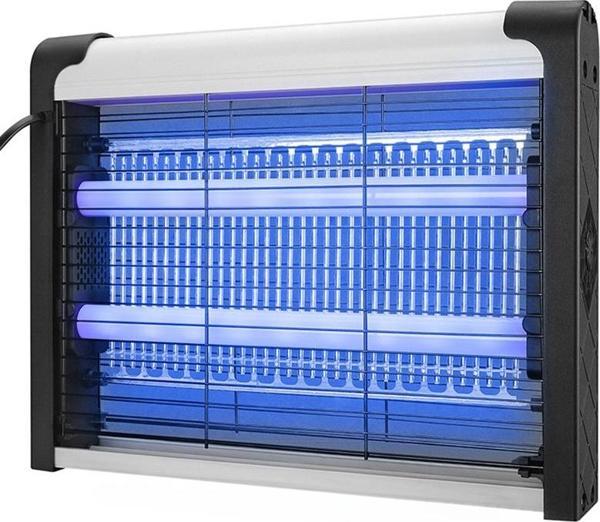 Asonic Siyah 4 Watt 2000 Volt İki Ledli Sinek Öldürücü AS-A28 Sivri Sinek Cız Mor Işık - Image 1