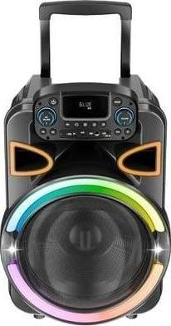 ACS-2 30W Gücünde 12 inch Hoparlörlü Mikrofonlu, RGB Işıklı Sd Kart USB girişli Parti ve Karaoke Bluetooth Speaker - Image 1