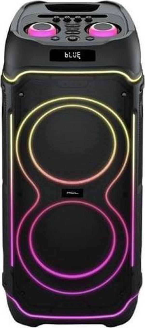 ACS-4 100W Bluetooth Hoparlör - 2x10” Speaker, Mikrofon ve RGB Işık Yüksek Ses Parti ve Karaoke Hoparlörü  - Image 1
