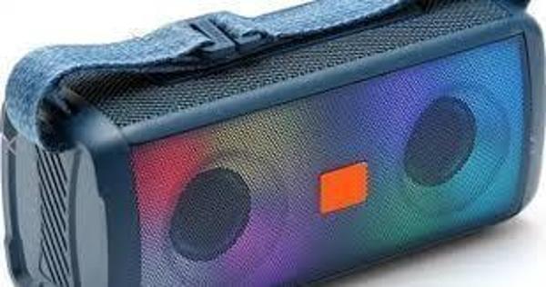ACS-8 5.3V Bluetooth Kumaş Dokulu Su Geçirmez ipx7 Bluetooth Speaker RGB Led Işıklı - Yüksek Ses Kalitesi Parti ve Karaoke Hoparlörü - Image 1
