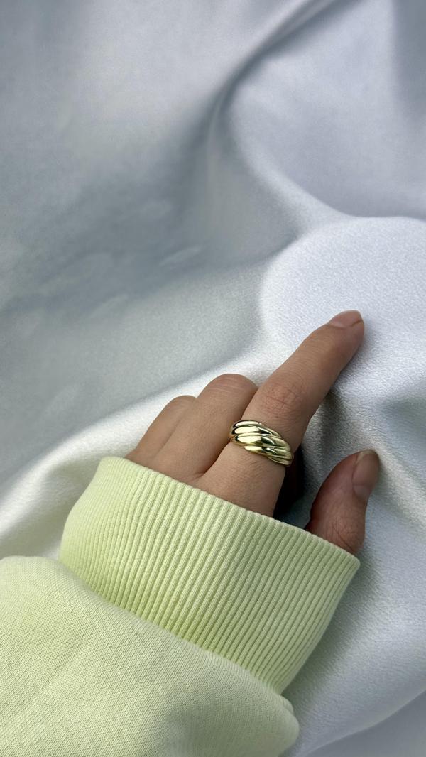 Sarmal Altın Yüzük - Image 1