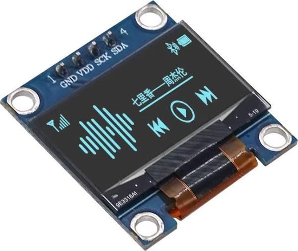 OLED Ekran Modülü 0.96 inç - I2C (128x64 Piksel) - Image 1