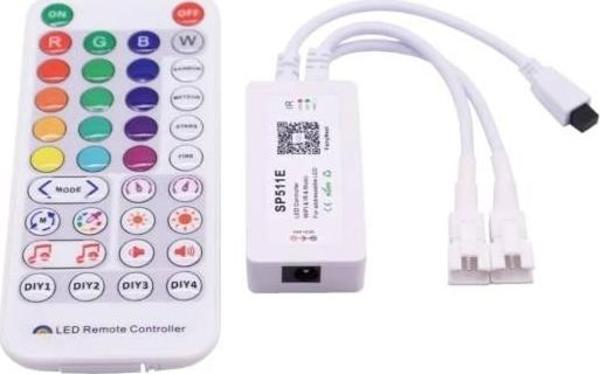 SP611E Adreslenebilir ARGB Led Bluetooth Müzik Kontrol Cihazı - Image 1