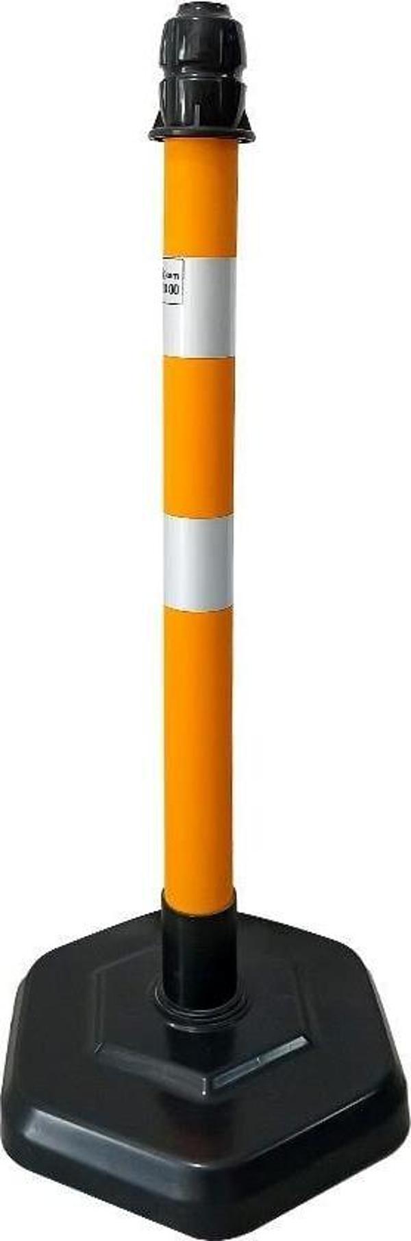 Dubalı Uyarı Dikmesi 63 x 1000 mm Sarı - Image 1