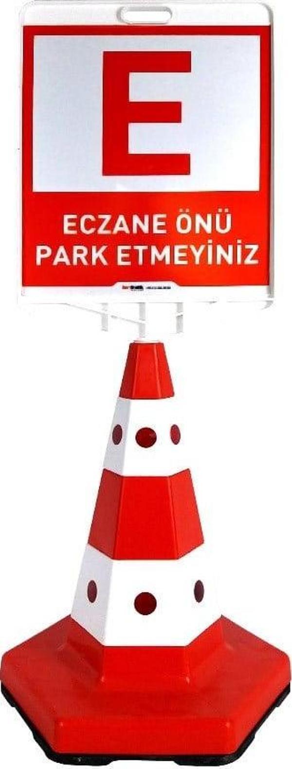 Eczane Önü Park Yapılmaz Klasik Kedi Gözlü Ağırlıklı Koni Seti - Image 1