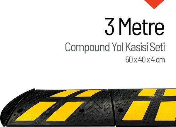 Compound Yol Kasisi, Hız Kesici Set 3 Metre - Image 1