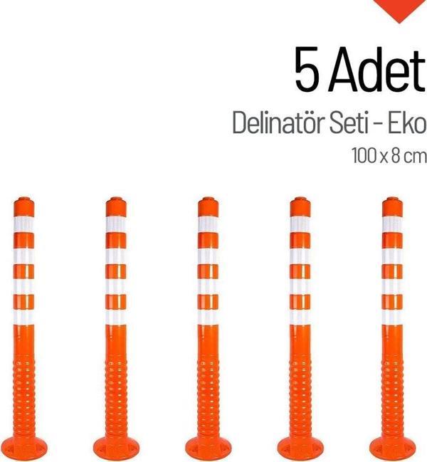 Delinatör 100 x 8 cm EKO 5 Adet, Esnek Duba - Image 1