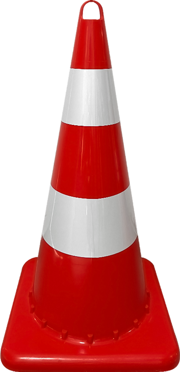 Eko Trafik Konisi 75 cm Reflektifli Trafik Dubası - Image 1