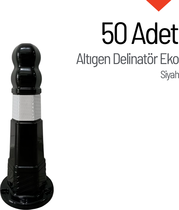 50'li Altıgen Delinatör Seti Eko, Esnek Duba - Image 1
