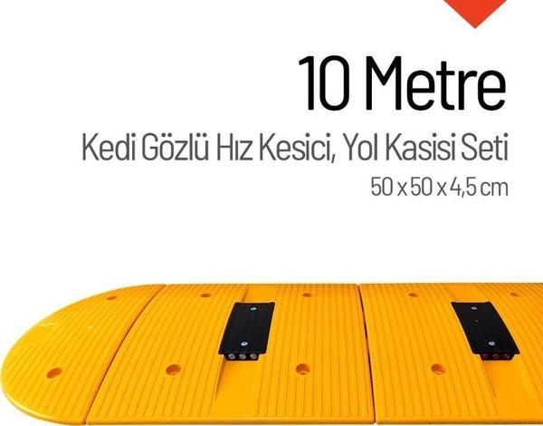 Kedi Gözlü Hız Kesici, Yol Kasisi 10 Metre - Image 1