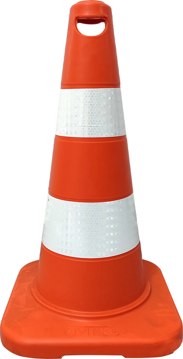 PVC Trafik Konisi 50 cm EKO Trafik Dubası - Image 1
