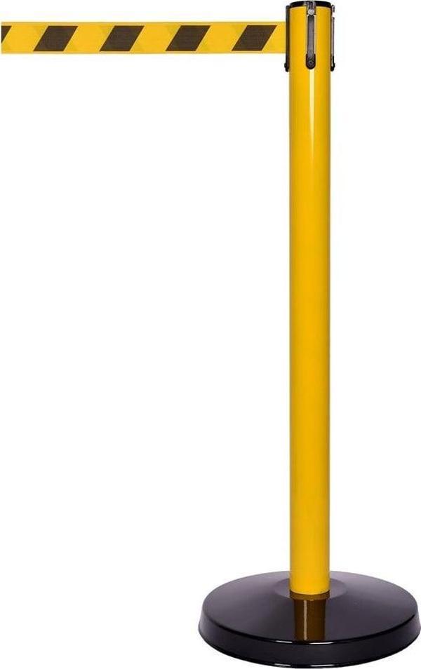 Yönlendirme Şerit Bariyer Boyalı Sarı (Çift Renkli Şerit) - Image 1