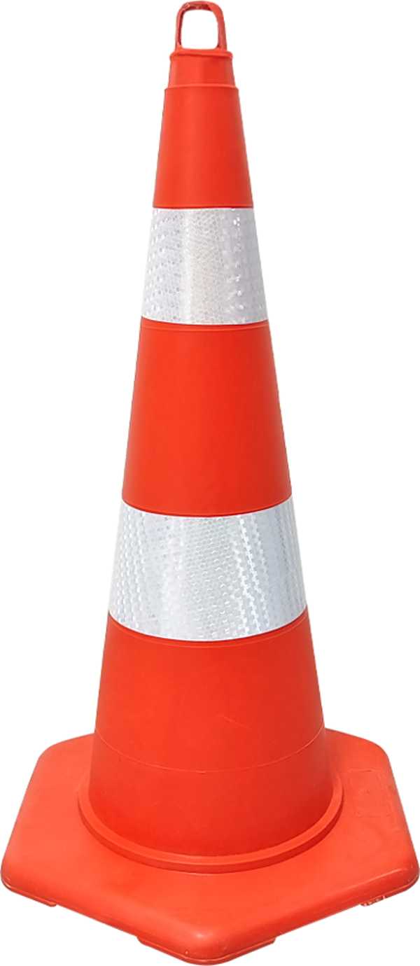 PVC Trafik Konisi 75 cm EKO Trafik Dubası - Image 1