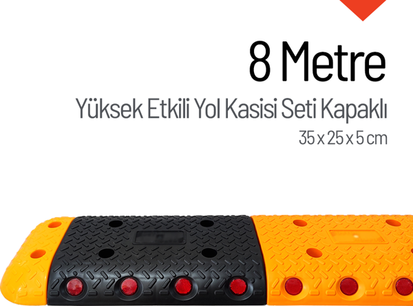 Yüksek Etkili Hız Kesici, Yol Kasisi 8 metre - Image 1