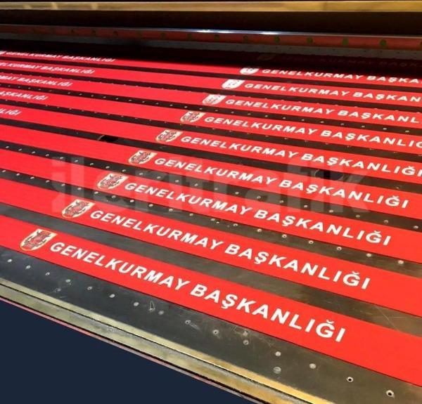 Şerit Bariyer Logo Baskısı - Image 1