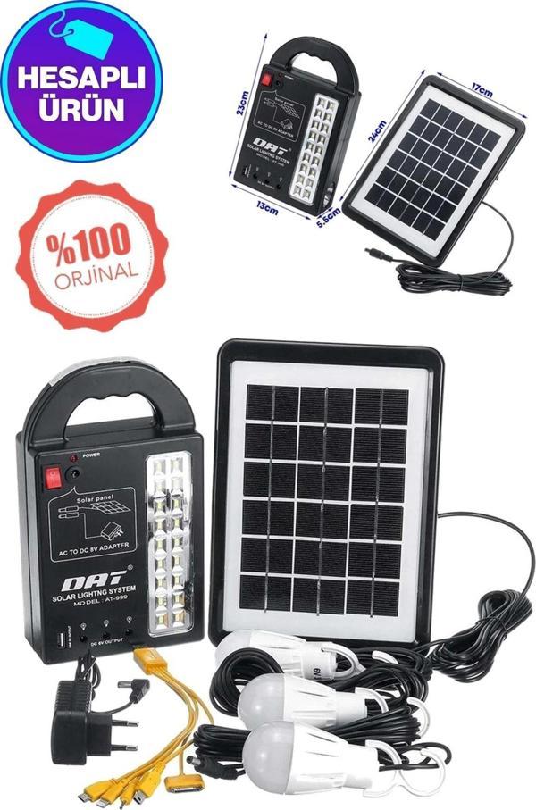 Yopigo Dat Güneş Enerjili Şarjlı Aydınlatma Cihazı - Image 1