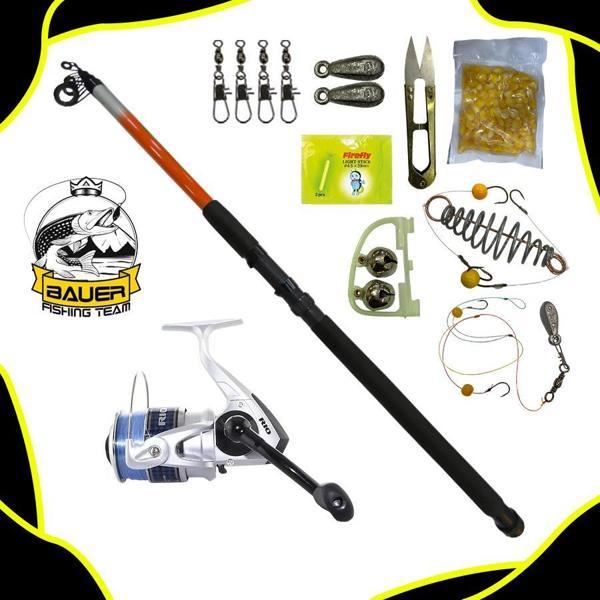 Bauer Rio 6000 Maxus 350 Cm 100-200 Gr Tatlı Su Olta Takımı Seti - Image 1