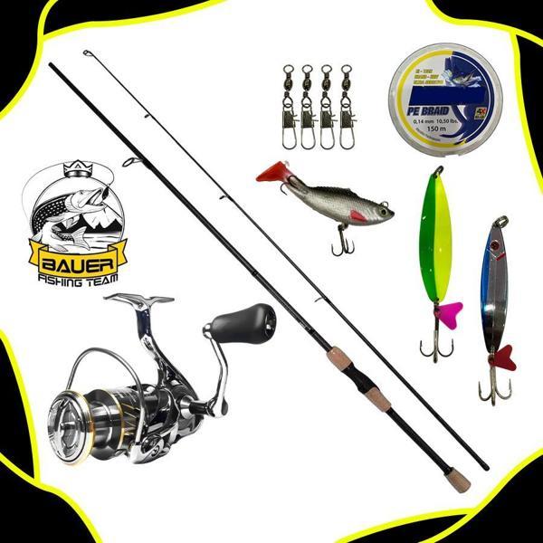 Bauer Rocha 4000 Raicho 270 Cm 10-40 Gr Spin Olta Takımı Seti - Image 1