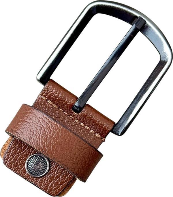 Taba Yedek Kemer Tokası Hakiki Deri Vidalı - Image 1