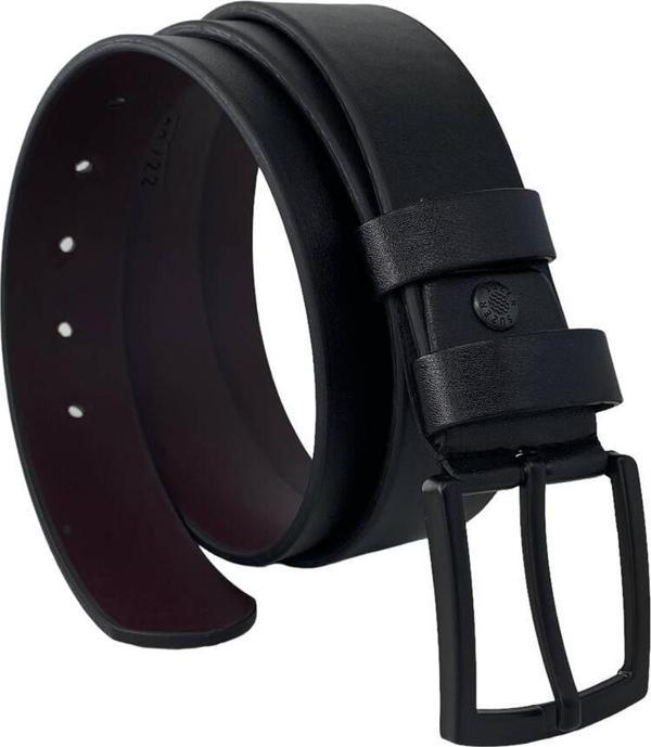 Siyah Düz Model Suni Deri 4 cm.lik Spor Kemer - Image 1