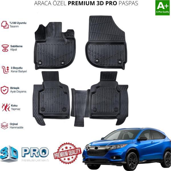 HONDA H-RV ARACA ÖZEL 3D PASPAS 2022 2023 2024 2025 - Image 1