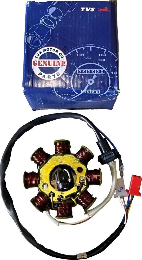 Tvs Apache 150 -180 -200 Sargı Statör ,Rtr Apachi 8 Li Orjinal Alternatör Supermoto - Image 1