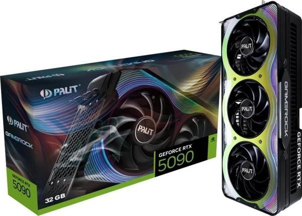 Palit GeForce RTX 5090 GameRock 32GB DLSS 4 512 Bit GDDR7 Ekran Kartı - Image 1