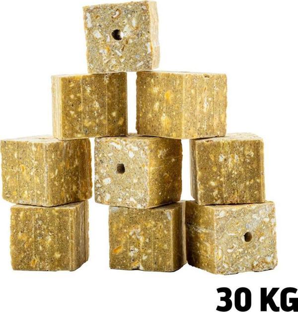 Sazan Yemi - Delikli Küspe - Mısır - Kare - 30 Kg - Image 1