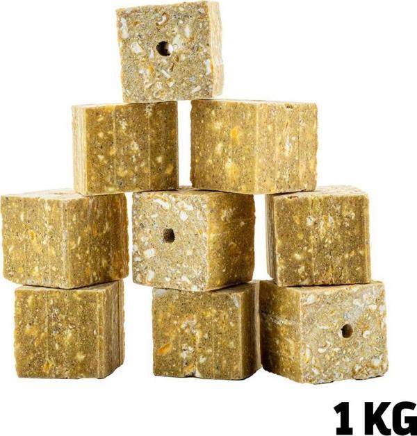 Sazan Yemi - Delikli Küspe - Mısır - Kare - 1 KG Paket - Image 1