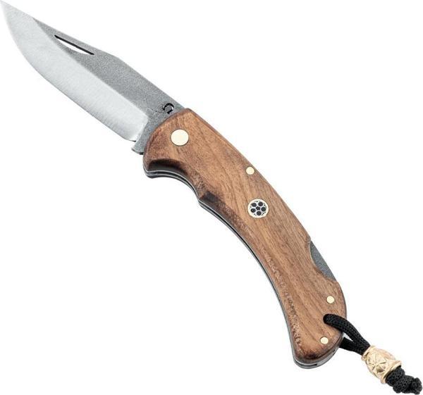 Katlanır Cep Çakısı - Ahşap Saplı - İpli - Savex - 3279 - Image 1
