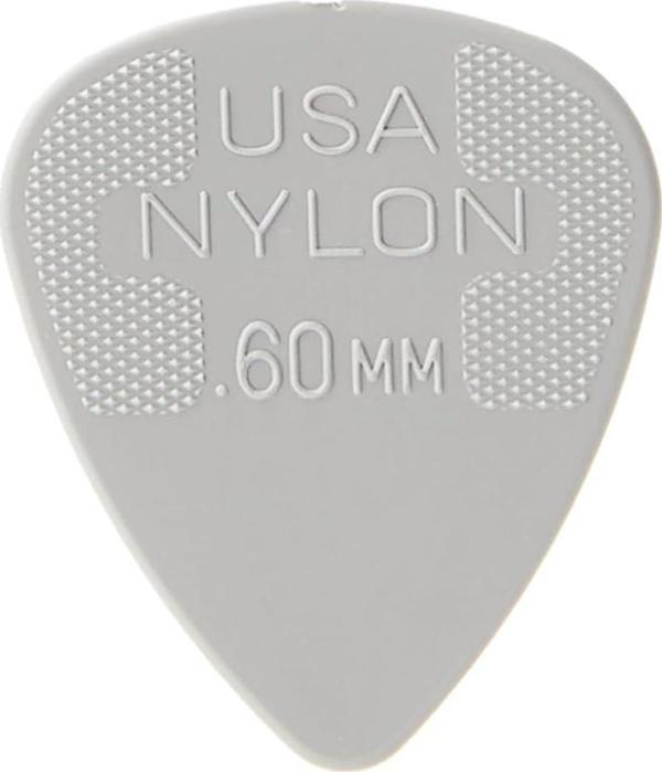 JİM DUNLOP 44P.60 STANDART NYLON AÇIK GRİ .60 MM PENA - Image 1