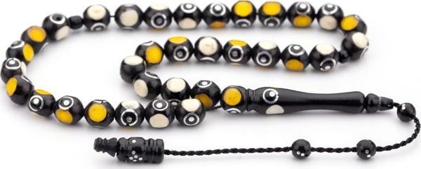 Zanaatkâr Dokunuş Özel Tasarım Küre Kuka İşlemeli Tesbih - Image 1