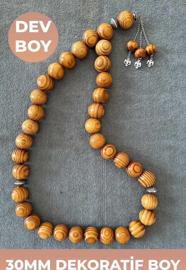 Dev Boy Dekoratif Amaçlı Bambu Ağacı Tesbih - Image 1
