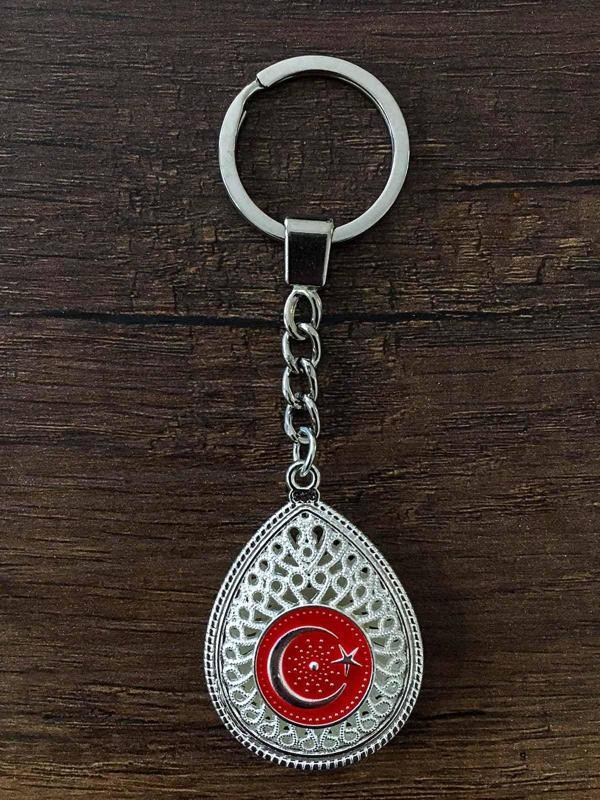 Telkari Model Ayyıldız Tasarım Anahtarlık - Image 1