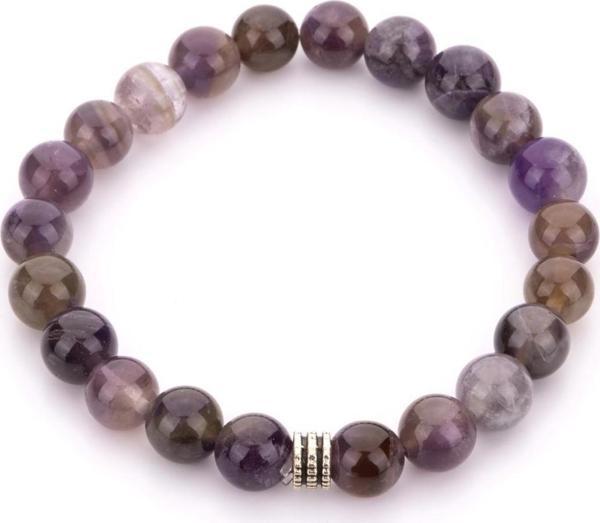 1. Kalite Ametist Taşı Bileklik 8 MM - Image 1