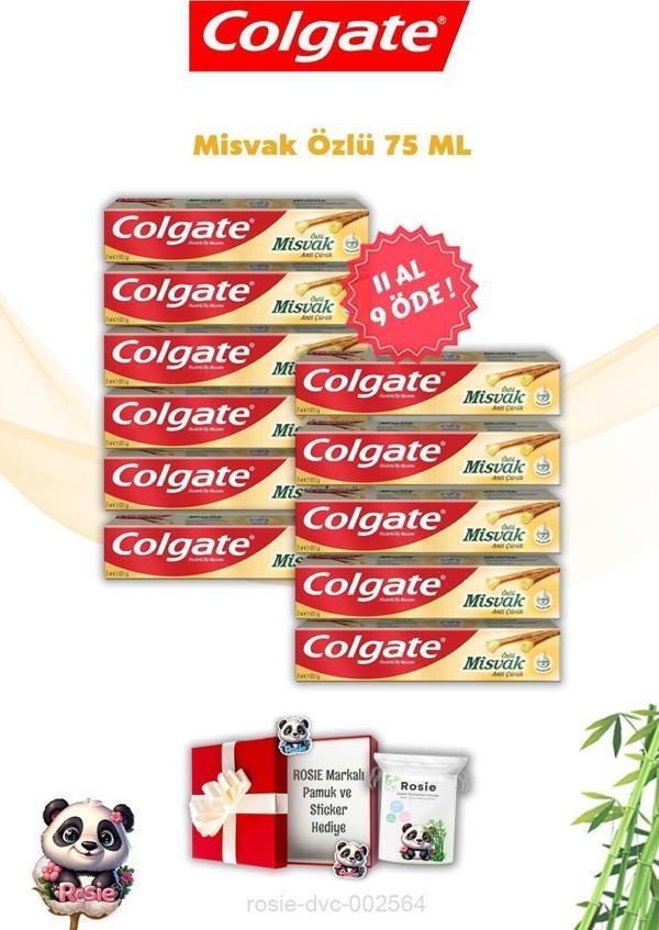 Misvak Özlü Diş Macunu 11 AL 9 ÖDE Colgate ve Rosie - Image 1