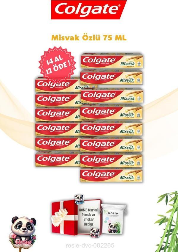 Diş Macunu  Misvak Özlü 14 AL 12 ÖDE Colgate ve Rosie - Image 1