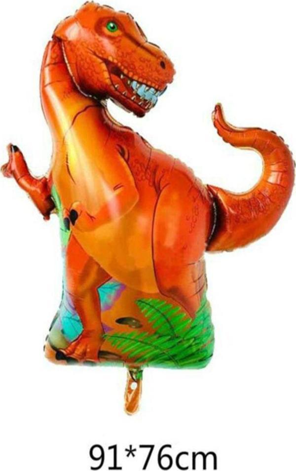 Parti Station Dinazor Folyo Balon Dinazor Parti Konsepti T-Rex Parti Balonu - Image 1