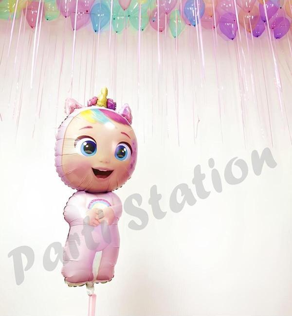 Parti Station Cry Babies Lisanslı Folyo Balon 36" Ağlayan Bebekler Cry Babies Balon 75 Cm - Image 1