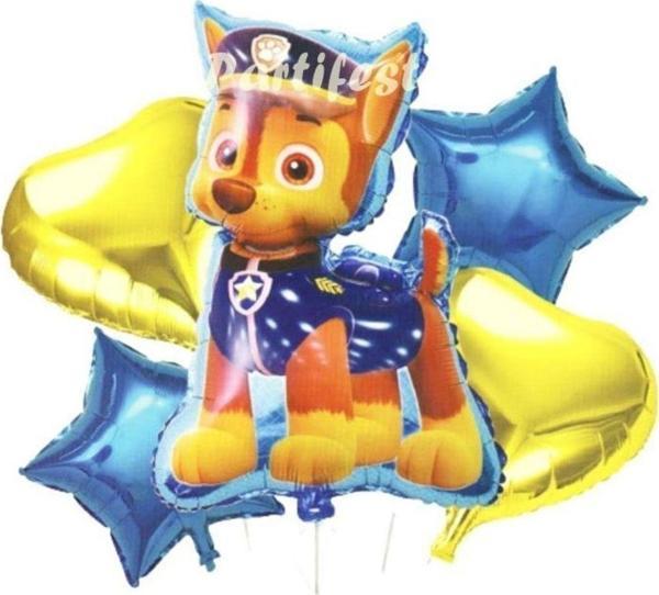 Parti Station Paw Patrol Balon Seti Paw Petrol Balon Seti Paw Patrol Doğum Günü Set Paw Patrol Chase - Image 1